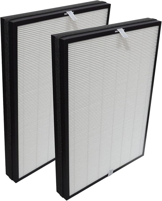 PUREBURG RF09550 Replacement Filter Compatible with AprilAire Clean 9550 Air Purifier,1-Pack H13 HEPA Activated Carbon 3-Stage Filtration Air Clean Dust VOCs Odor