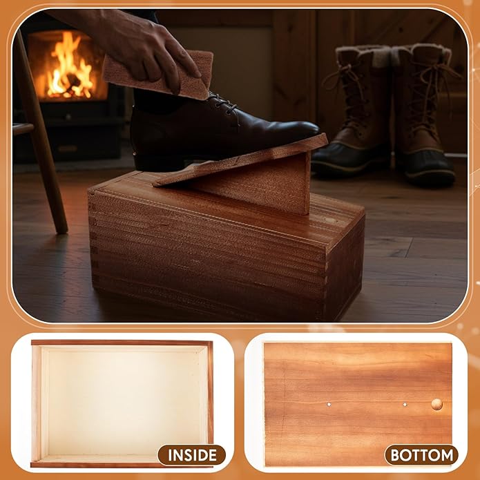 9 Pcs Shoe Shine Valet Box
