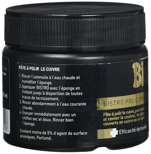 Matfer Bourgeat Bistro Copper Cleaning Paste, 5 fl. oz.