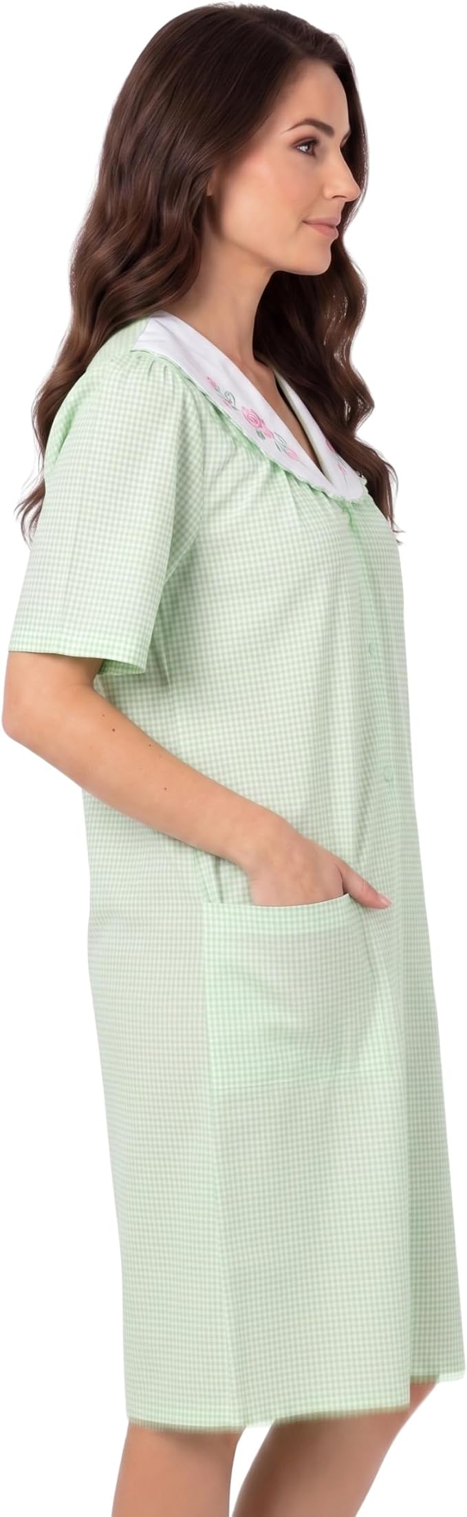 Dreamcrest Short Sleeve Duster Housecoat