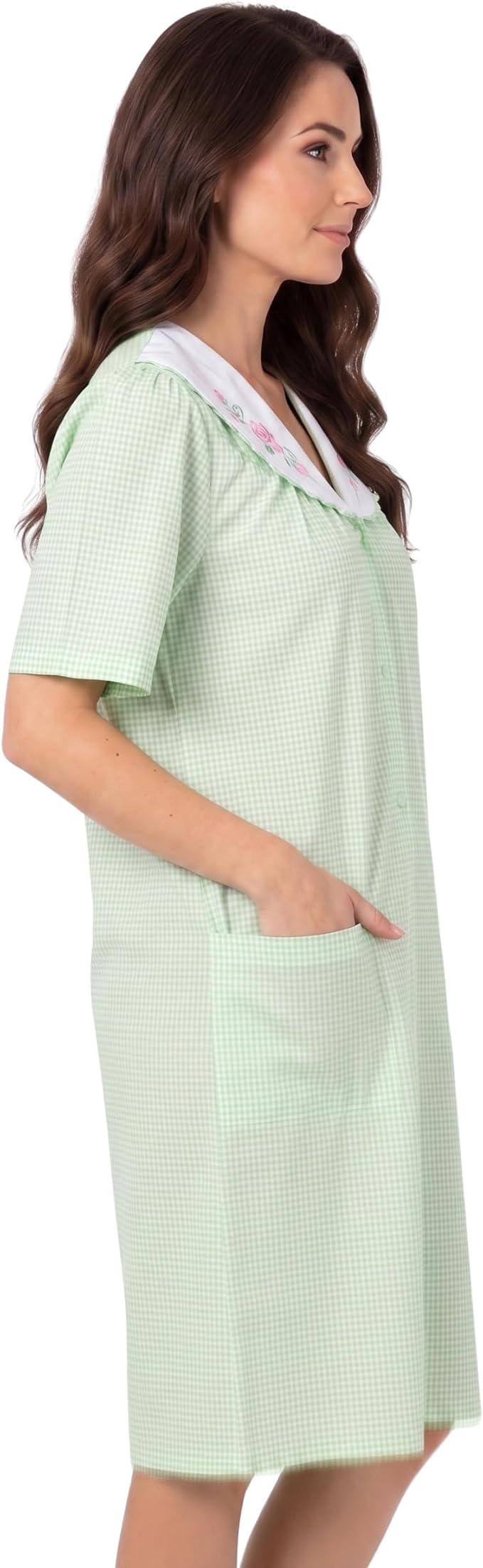 Dreamcrest Short Sleeve Duster Housecoat