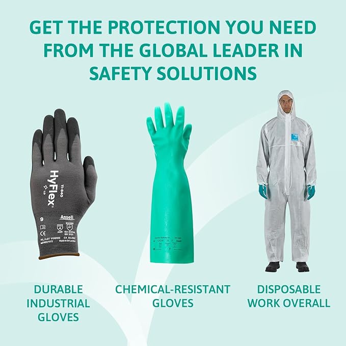 Microflex 92-134 Disposable Nitrile Gloves for Cleaning w/Textured Fingertips