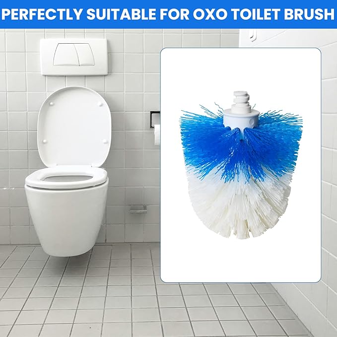 Soap Dispensing Dish Brush + Toilet Brush Refills for OXO Toilet Brush Only