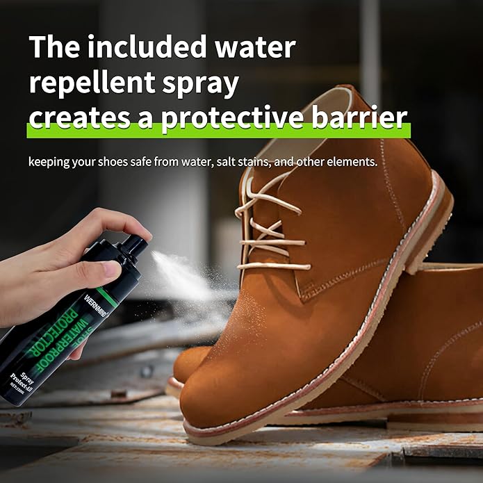 Suede Nubuck Boots Shoe Cleaner Kit Waterproof protecter Spray Shoe Cleaning Kit