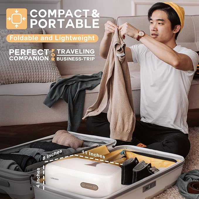 Portable Clothes Dryer - Portable Dryers for Laundry, Baby Clothes, Underwear, Socks - Safe and Convenient Fast Hanging Dryer - Compact Clothes Dryer for Home, Apartment, RV, Travel