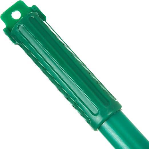 SPARTA 48" Nylon Paddle Scraper with 4.5" x 7.5" Contoured Blade, One-Piece Mixing Tool for Large Batch Cooking and Food Processing, Green (Pack of 6)