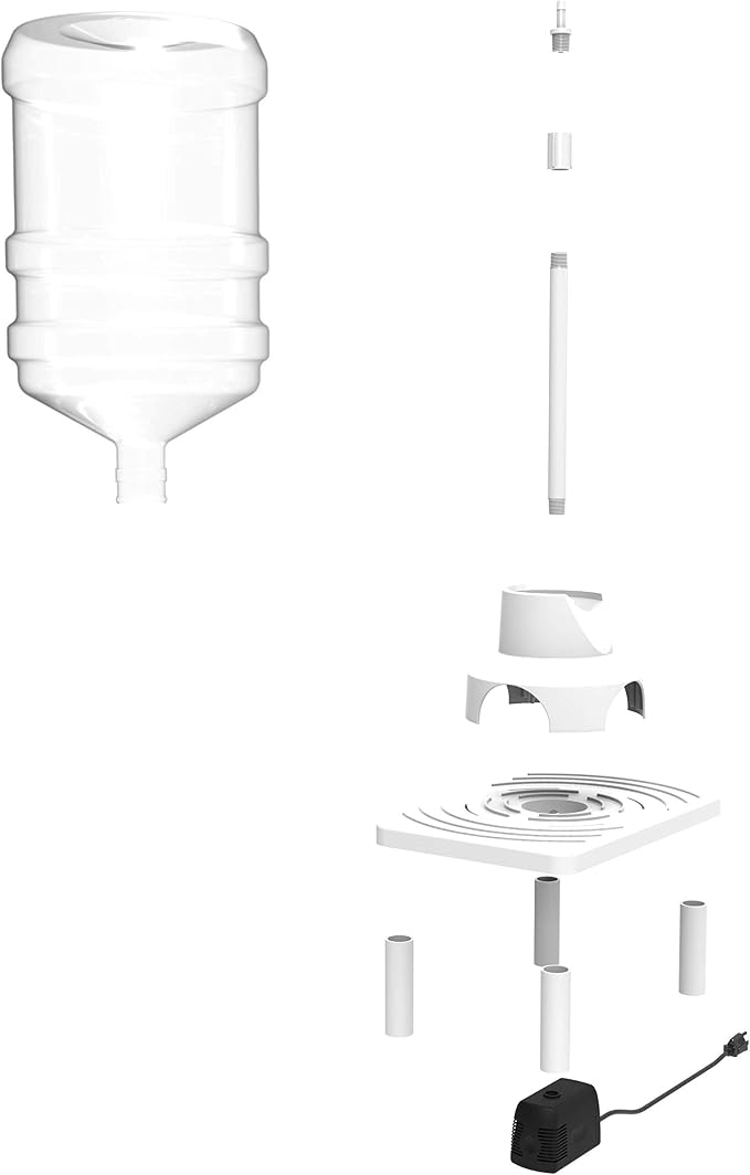 Fast Washer Rack - Perfect Carboy Cleaner or Keg Cleaner up to 14 Gallons | BOTTLES NOT INCLUDED | Easily Wash and Sanitize Fermenters | Complete Set is Easy to Assemble | CE/ETL Certified