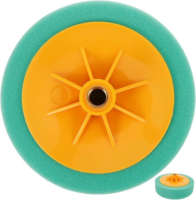 ULTECHNOVO 5pcs Drill Buffer Attachment Polishing Sponge Pad for Vehicles Restores Gloss and Mirror Finish Compatible Drills for Waxing and Sealing