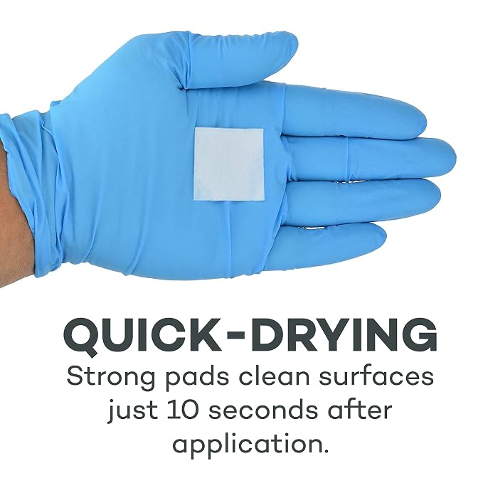 Dealmed 200 Sterile Alcohol Prep Pads Isopropyl Wipes Individually Wrapped Medium Square, 2-Ply for Cuts Scrapes and General Cleansing (Pack of 2)