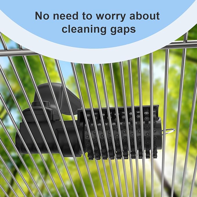 Electric Grill Cleaning Brush,Rechargeable 3-Speed Powerful Grill Brush,Waterproof Design, 180° Adjustable Stainless Steel Replaceable Brush Head,Specially Designed for Outdoor Camping and Barbecuing