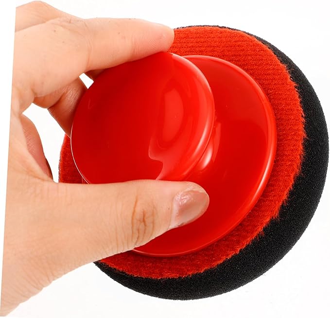 Mobestech 3sets Car Wax Applicator Pads Car Polishing Kit Wax Sponge Pads Tools Vehicle Buffing