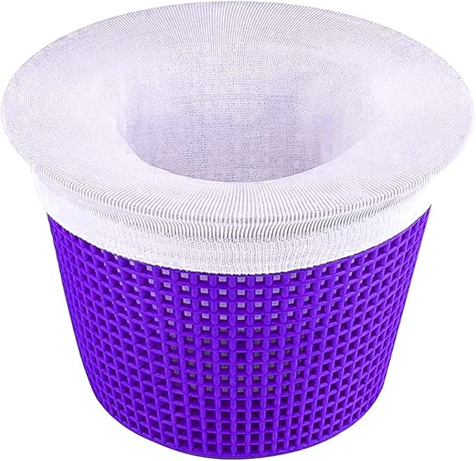 150 Pack Pool Skimmer Socks for Filters Baskets, Works Perfect with The Surface Skimmer for Inground and Above Ground Pool, Swimming Pool Accessories for Adults Kids