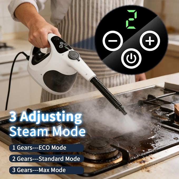 Handheld Steam Cleaner for Home – 3s Instant Heat-Up 233