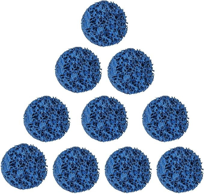 findmall 10 Pack 2 Inch Quick Change Easy Strip Discs Rust Cleaning Wheel Paint Stripping Disc for Strips Paint Rust Cleaning