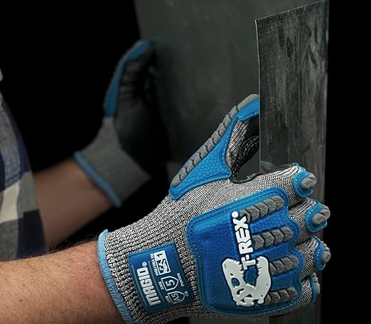 MAGID T-REX ANSI A5 Arctic Series Thermal Impact Glove, 2 Pairs, Size 8/Medium (TRX543W)