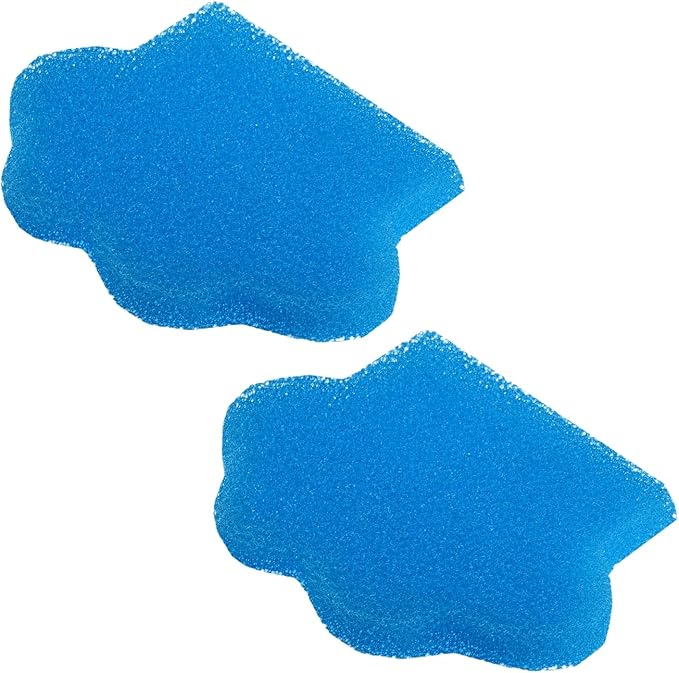 M METERXITY 40-Pack Hot Tub Scum Absorber, 9x12 Cm/3.5x4.7 Inch Sponge Cat Paw Pattern Scum Balls for Spa, Bathtub and Swimming Pool to Soak Up Oils Bathtub Accessories [Blue]