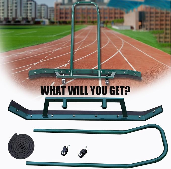 Port Tennis Court Squeegee Rain Shuttle for Sports Court Water Wiper Device Water Remover Stadium Dust Collector Wiper
