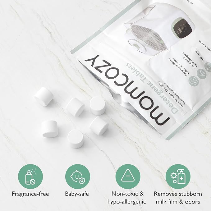 Momcozy Official Washing Block Offical Descaling Tablets