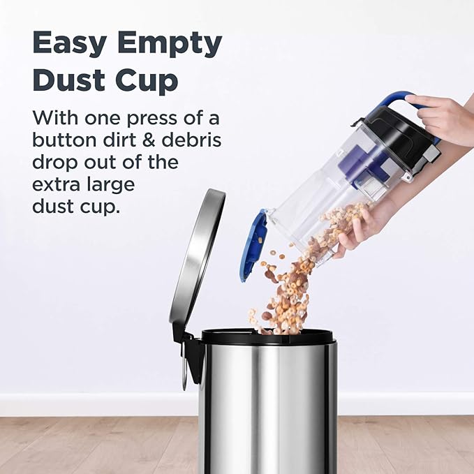 EUREKA Airspeed Ultra-Lightweight Compact Bagless Upright Vacuum Cleaner, Replacement Filter, Blue & Hamilton Beach 58148A Blender to Puree - Crush Ice - and Make Shakes and Smoothies
