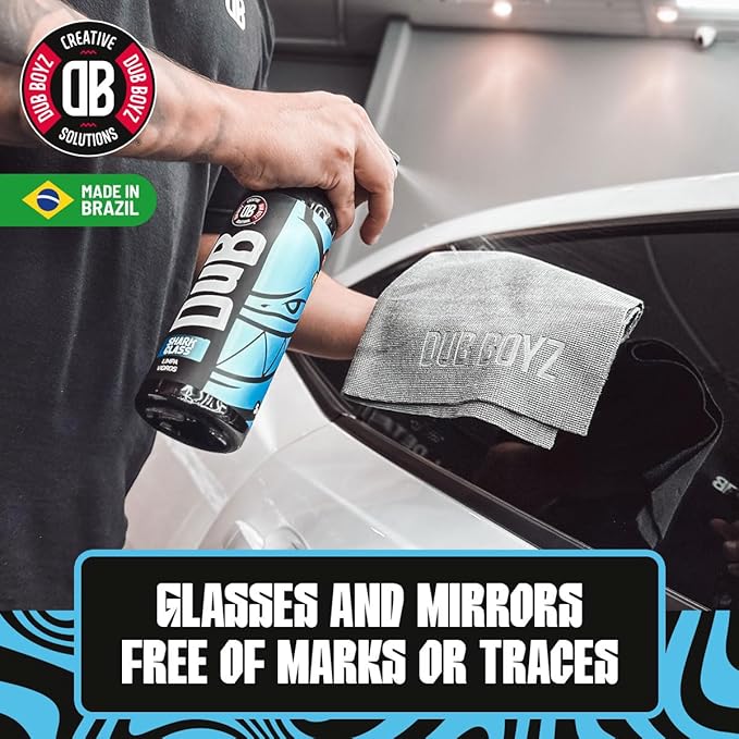 Dub Boyz Ultimate Exterior Car Wash Kit – Includes Hypo Float Citrus Pre-Wash, Snow Many Foam Shampoo, Iron Skunk Wheel Decontaminant, Good Shine Tire Cleaner, and Shark Glass Cleaner – Full-Stage Det