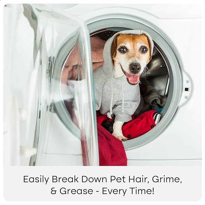 Uproot Clean Laundry Sheets Ultra - 30 Pack - Fresh Scent: Extra-Large Enzyme-Powered Laundry Detergent Sheets Travel Pack - Eliminate Clinging Fur, Pet Odors, & Messy Residue - Up to 60 Loads
