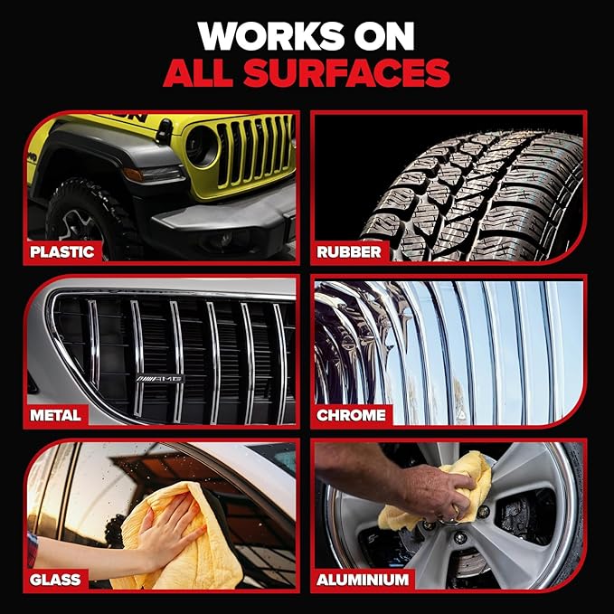 Carfidant Bug Remover Heavy Duty for Car Exterior with Ultimate Cleaner for Car Interior