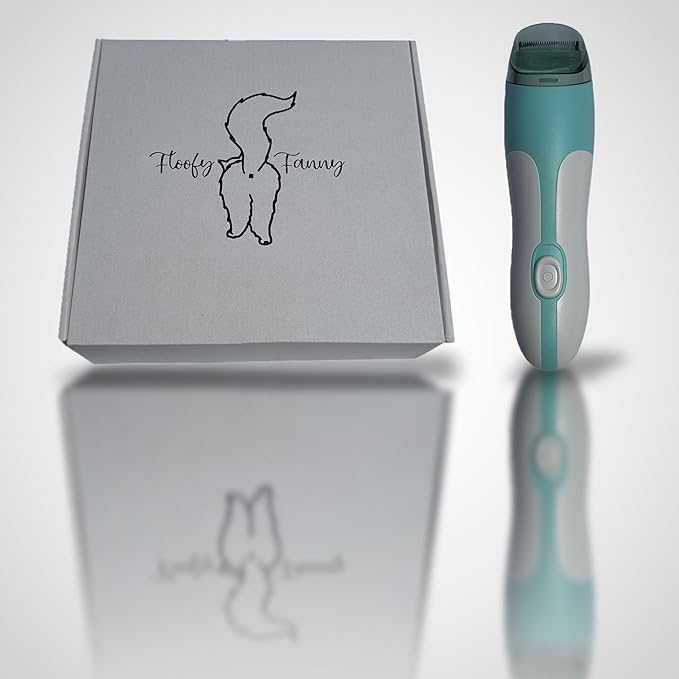 2 in 1 Cat Butt Trimmer & Vacuum, Low Noise Vacuum Suction, 2-Speed Quiet Pet Groomer, USB Rechargeable