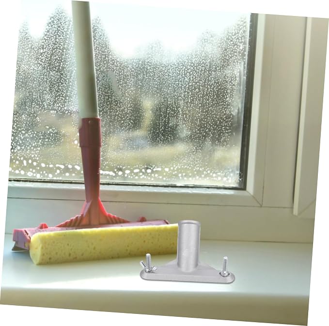 VILLCASE Handle Adapter for Poles Broom Handle Threaded Adapter for Mop Extension Pole Connector