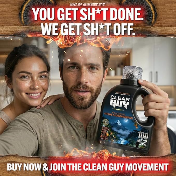 Laundry Detergent | Citrus & Sandalwood Scent, Energizing Freshness, Deep Clean Technology, Soft & Fresh Clothes - Citrus & Sandalwood (100 Loads)