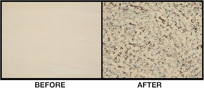 GLAINTE Granite Countertop Paint Kit - Brown Counter Top Refinishing Kit for Kitchen Bathroom