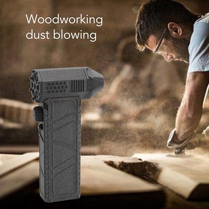 Electric Air Duster, 200000RPM Portable Fast Charging 16000mAh Stepless Speed Cordless Air Blower, for Computer Keyboard Fast