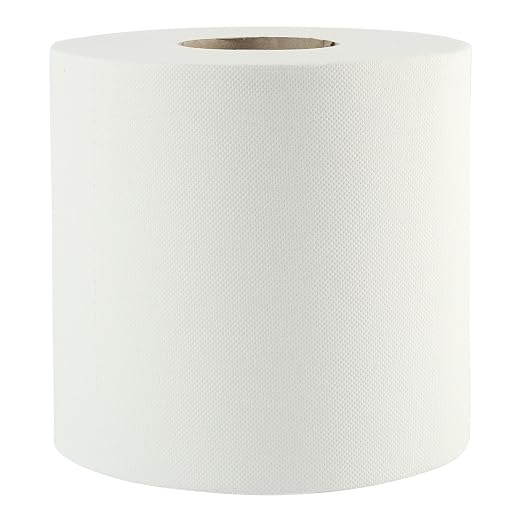 Boardwalk BWK410321 7.6 in. x 8.9 in. 2 Ply Center-Pull Roll Towels - White (6/Carton) & EXPO Low Odor Dry Erase Markers, Chisel Tip, Black, 36 Count