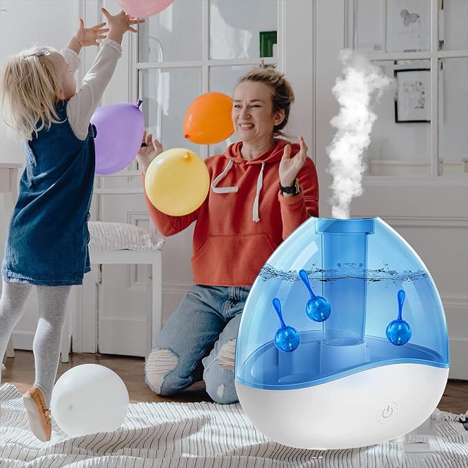 Humidifier Cleaner Ball, 20 Pack, Silver Ion Humidifier Tank Cleaner, Prevents Hard Water Build-up & Mold, Long-Lasting Water Purifier for All-Season Use, Fits Most Humidifiers, Fish Tanks & Vases
