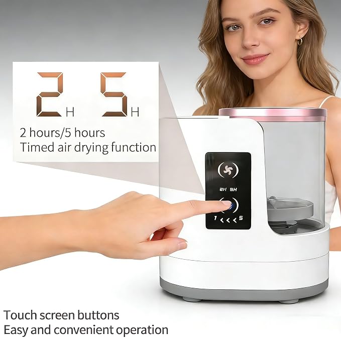 Electric Makeup Brush Cleaner Machine With Makeup Brush Dryer-Holder-Portable Automatic USB Cosmetic Brushes Cleaner Tool for All Size Beauty Makeup Brush Set,Eyeshadow, Blush Brush