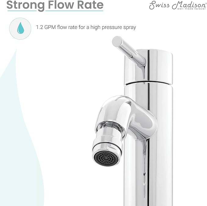 Swiss Madison Well Made Forever SM-DF81C Ivy Bidet Faucet in Chrome