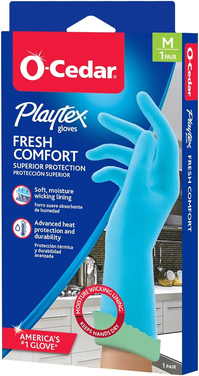 PLAYTEX Fresh Comfort Medium Gloves