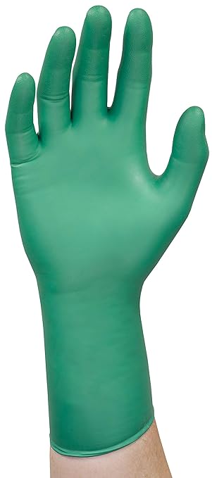 Microflex 93-260 Nitrile and Neoprene Gloves - Disposable, Chemical Resistant, Size Small (Pack of 50)