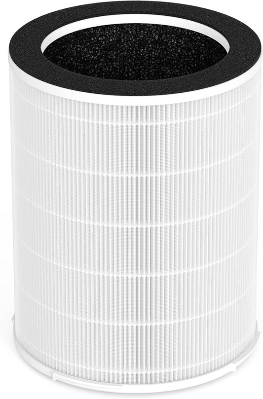 1 Pack KJ510B True HEPA Replacement Filter Compatible with Kokofit KJ510B Air Cleaner Purifier, 3-in-1 Pre-Filter, H13 True HEPA Filter and Activated Carbon Filter