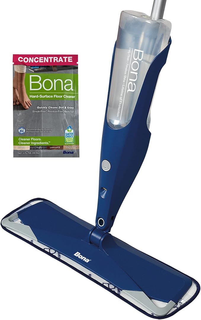 Bona Premium Spray Mop with Bona Multi-Surface Floor Cleaner with Bona Premium Spray Mop with Bona Multi-Surface Floor Cleaner with Bona® Multi-Surface Floor Cleaner Concentrate