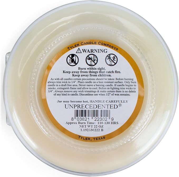 Tyler Candle Co 22oz Unprecedented Candle 22oz