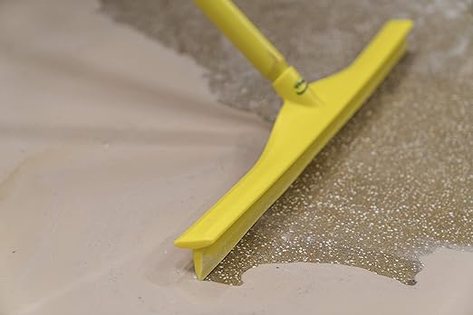 Vikan 71606 Squeegee,Ultra Hygiene,24",PP/RB,Yellow