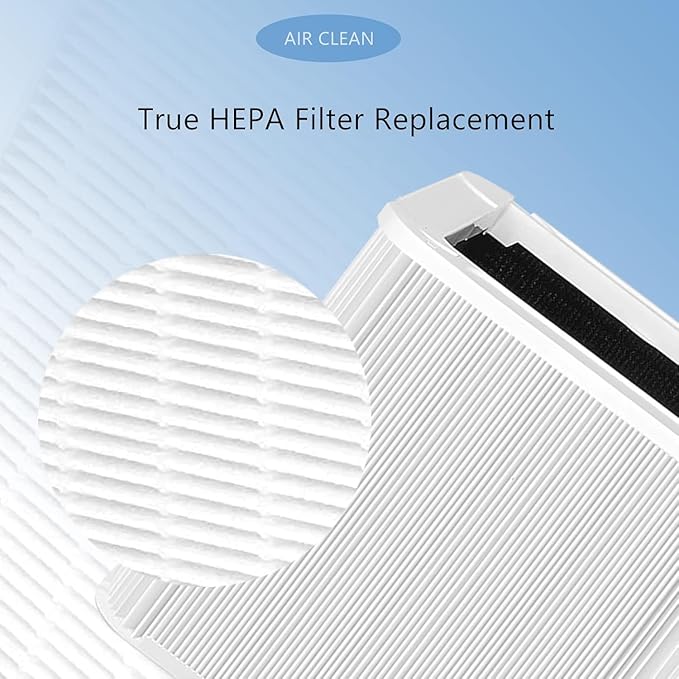 211+ Auto Replacement Filter Compatible with Blueair Blue Pure 211+ Auto Air Cleaner Purifier, Foldable Particle and Activated Carbon Replacement Filter, 3 Pack