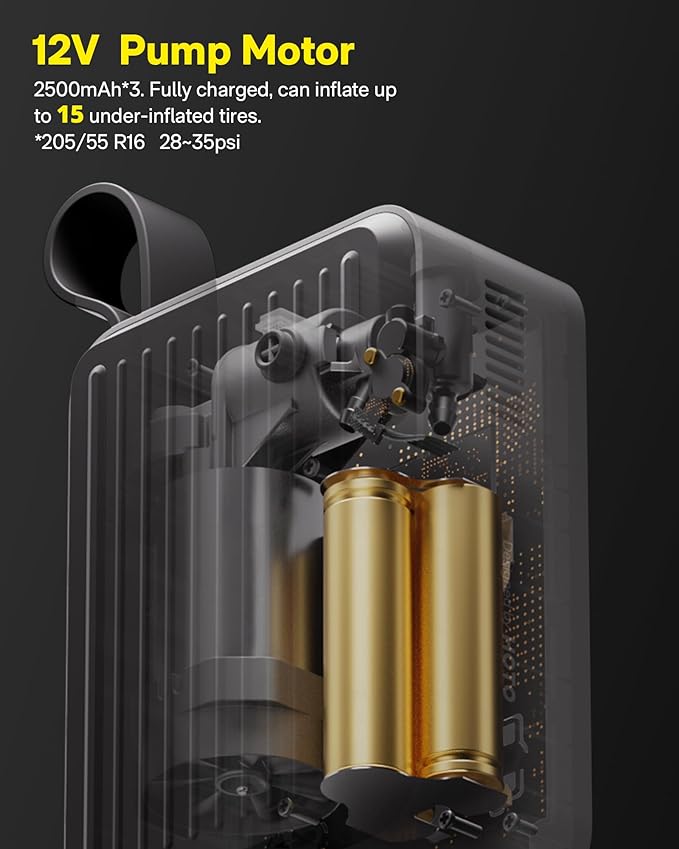 HOTO AutoCare Air Duster & Vacuum with Air Pump Pro