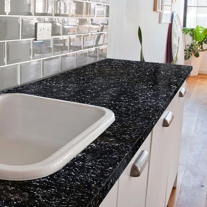 Giani Granite Countertop Paint Kit 2.0 Epoxy Topcoat (Bombay Black)