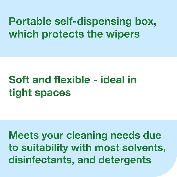 Tork Low-Lint Cleaning Cloth Blue, Centerfeed Box, 4 x 240 Cloths, 192483