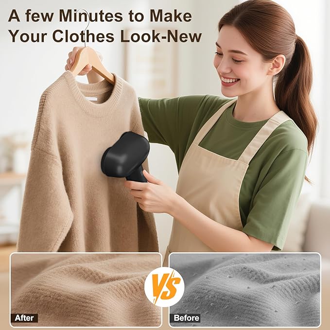 Power Fabric Shaver , Professional Pilling Remover , Dual-Head Electric Lint Remover 2nd Gear Adjustable Speed , 6 Blades Large Fuzz Pill Remover for Clothes Sweater Couch Furniture