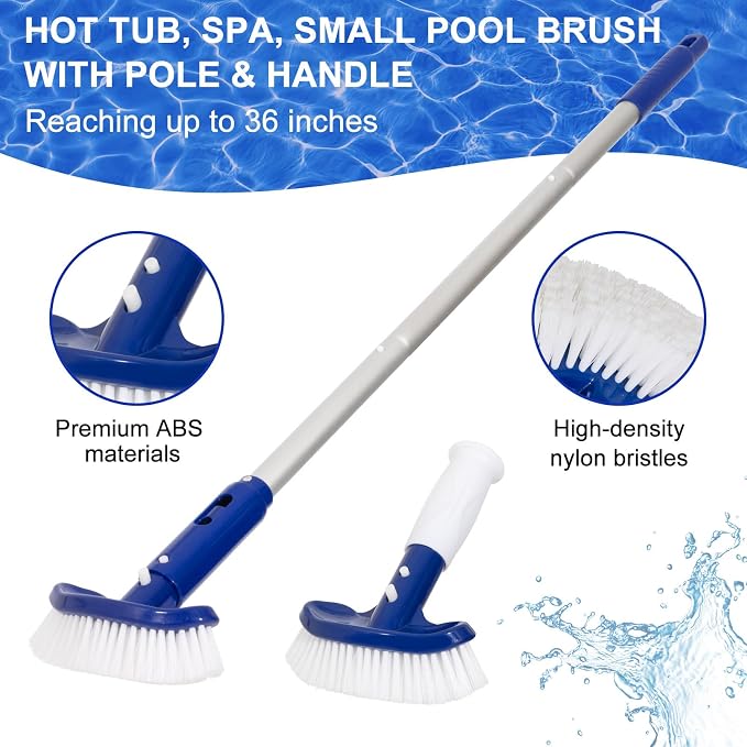 Skimmer, Brush, Pole & Vacuum Jet