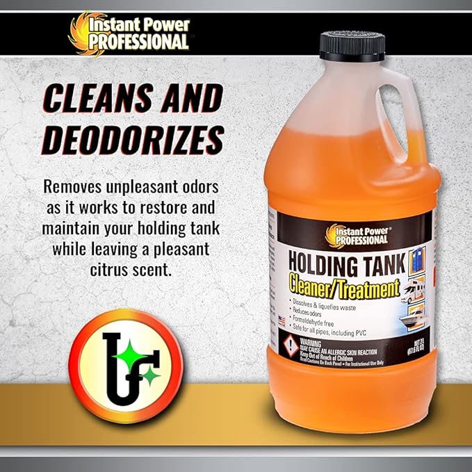 Instant Power RV and Marine Holding Tank Treatment, 8870, 67.6 Fl. Oz.
