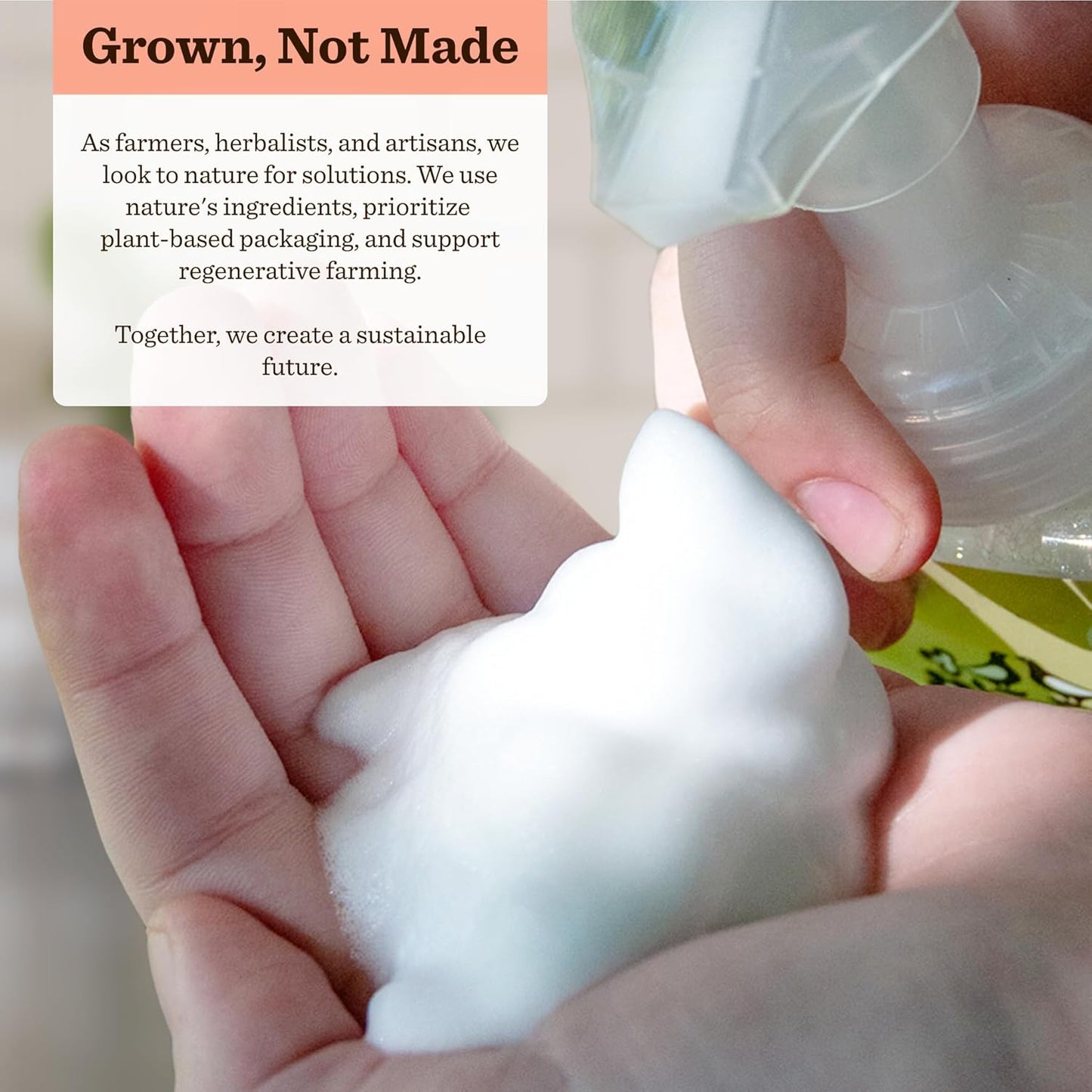 Moon Valley Foaming Hand Soap Refill Pouch, Three-Pack Lemon Rosemary, Mint Lavender, Grapefruit Soap, Vegan and Non-GMO, Environmentally Friendly Option