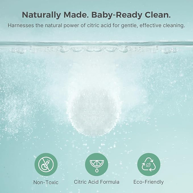 Momcozy Official Washing Block Offical Descaling Tablets